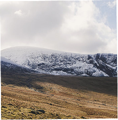 Snow mountains